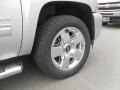 2010 Sheer Silver Metallic Chevrolet Silverado 1500 LTZ Crew Cab  photo #21