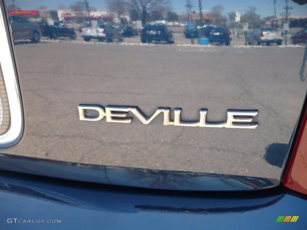 2002 DeVille Sedan - Blue Onyx Metallic / Midnight Blue photo #14