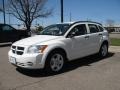 2008 Stone White Dodge Caliber SE  photo #2