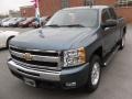 2010 Blue Granite Metallic Chevrolet Silverado 1500 LT Crew Cab 4x4  photo #1