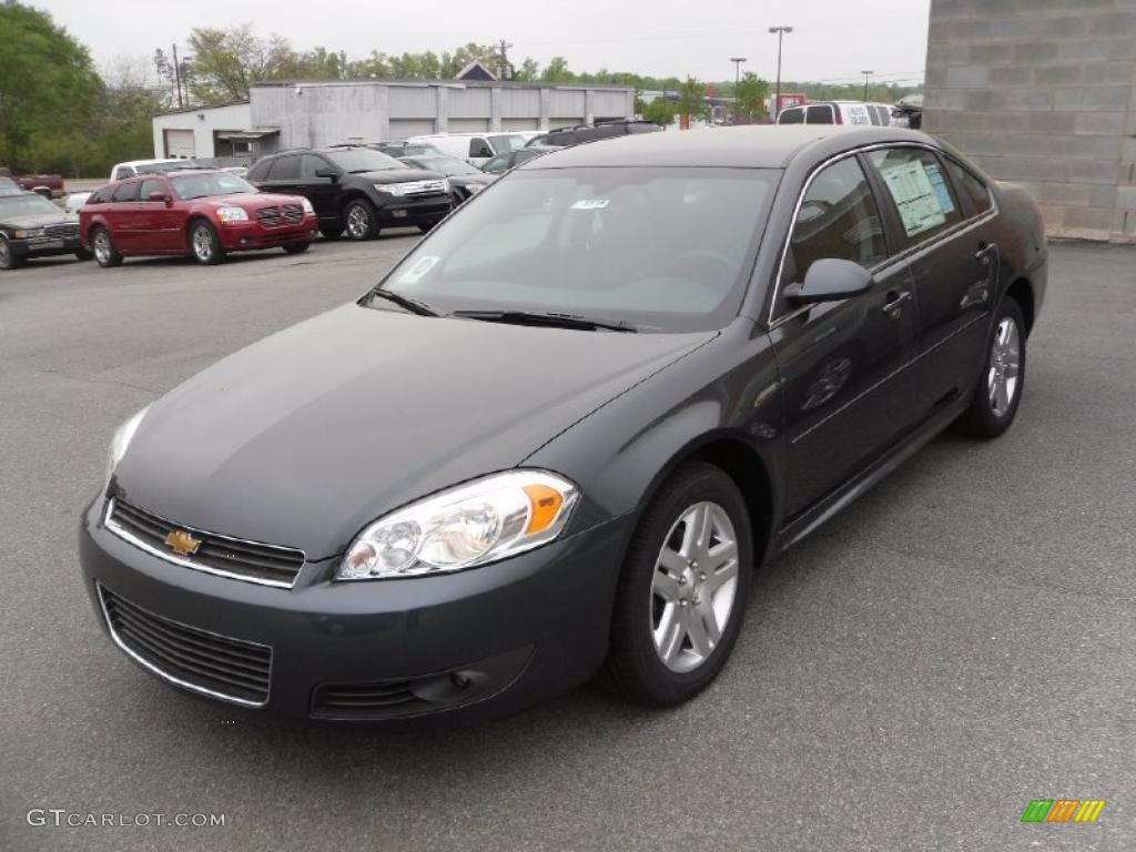2010 Impala LT - Cyber Gray Metallic / Ebony photo #1