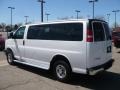 2009 Summit White Chevrolet Express LT 3500 Extended Passenger Van  photo #4