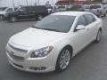 White Diamond Tricoat - Malibu LTZ Sedan Photo No. 1