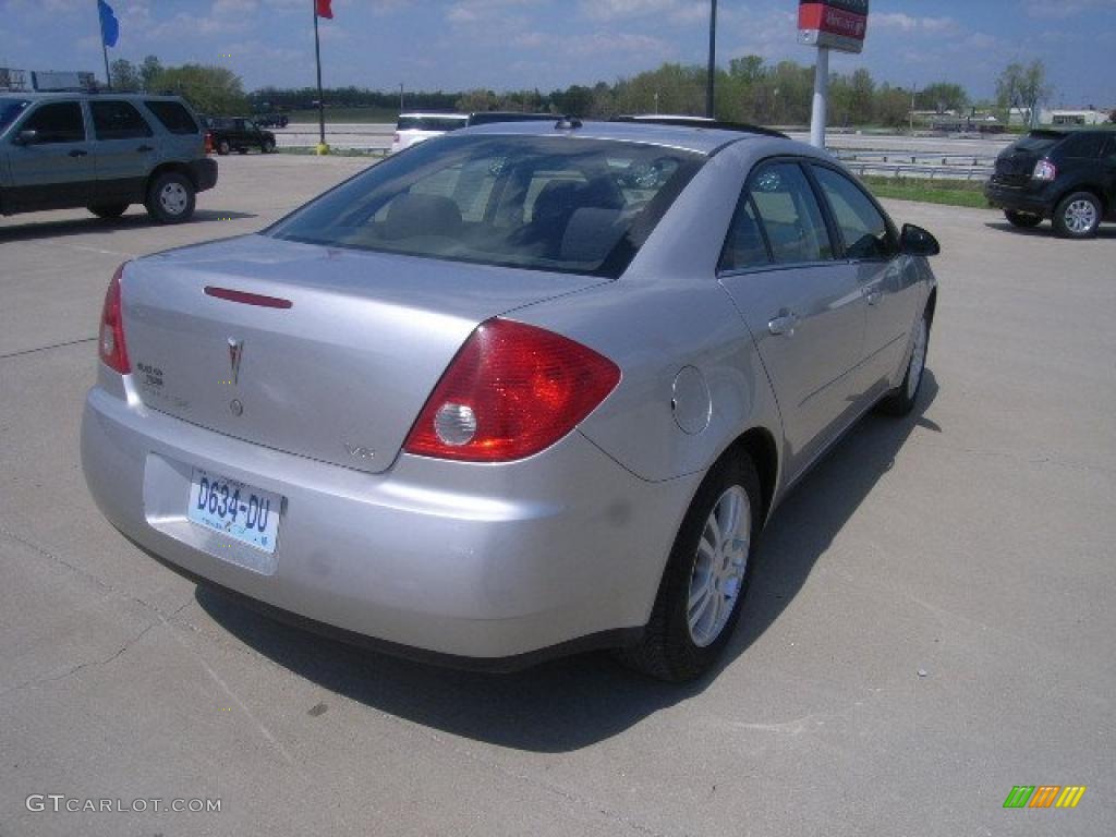 2005 G6 Sedan - Liquid Silver Metallic / Ebony photo #3