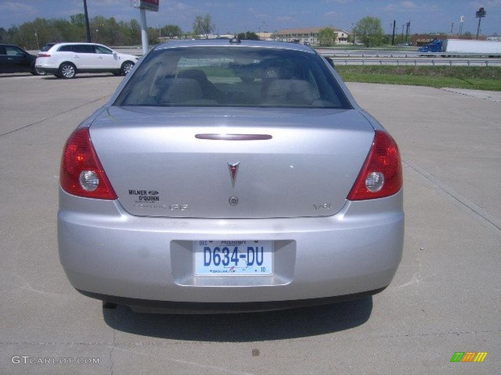 2005 G6 Sedan - Liquid Silver Metallic / Ebony photo #4