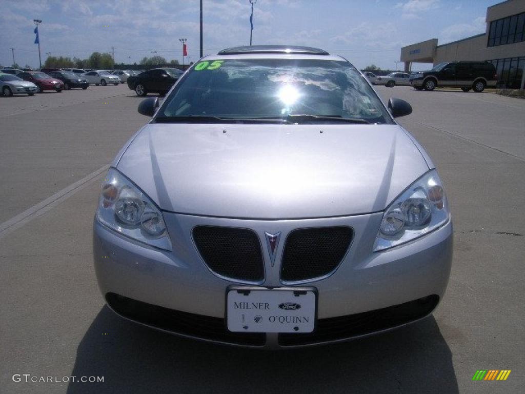 2005 G6 Sedan - Liquid Silver Metallic / Ebony photo #8