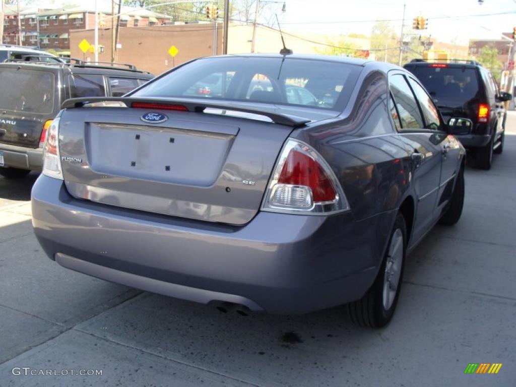2007 Fusion SE - Tungsten Grey Metallic / Charcoal Black photo #4
