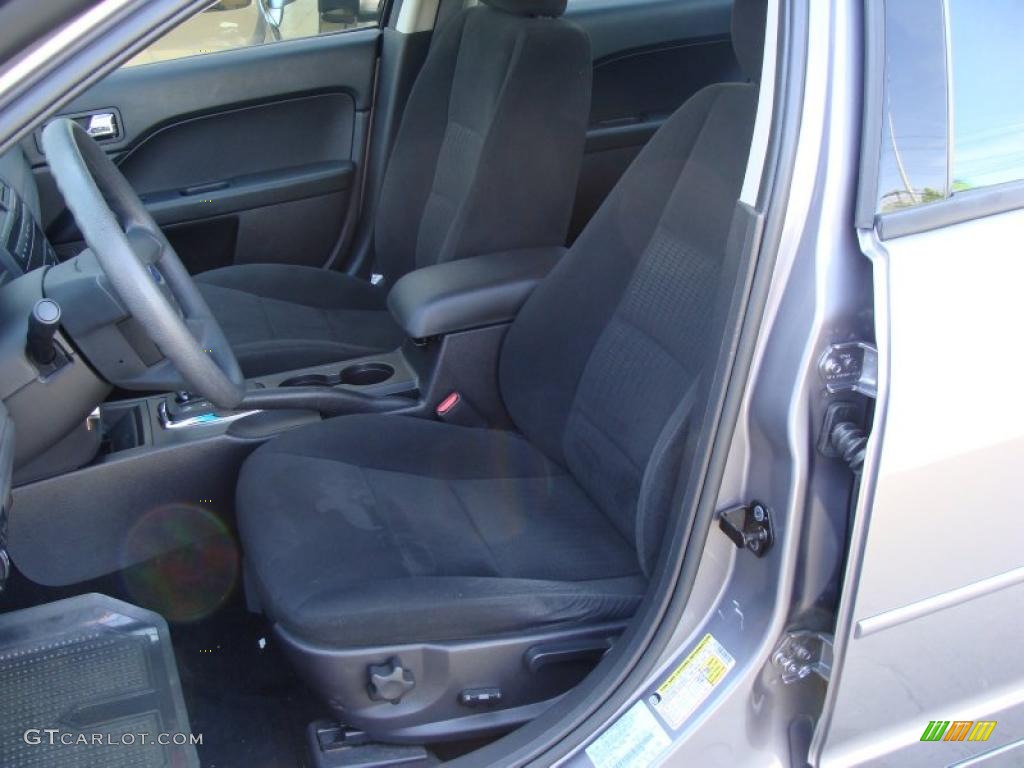 2007 Fusion SE - Tungsten Grey Metallic / Charcoal Black photo #13