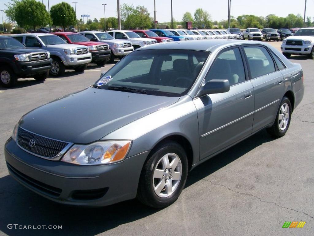 2001 Avalon XL - Silver Spruce Metallic / Stone photo #2