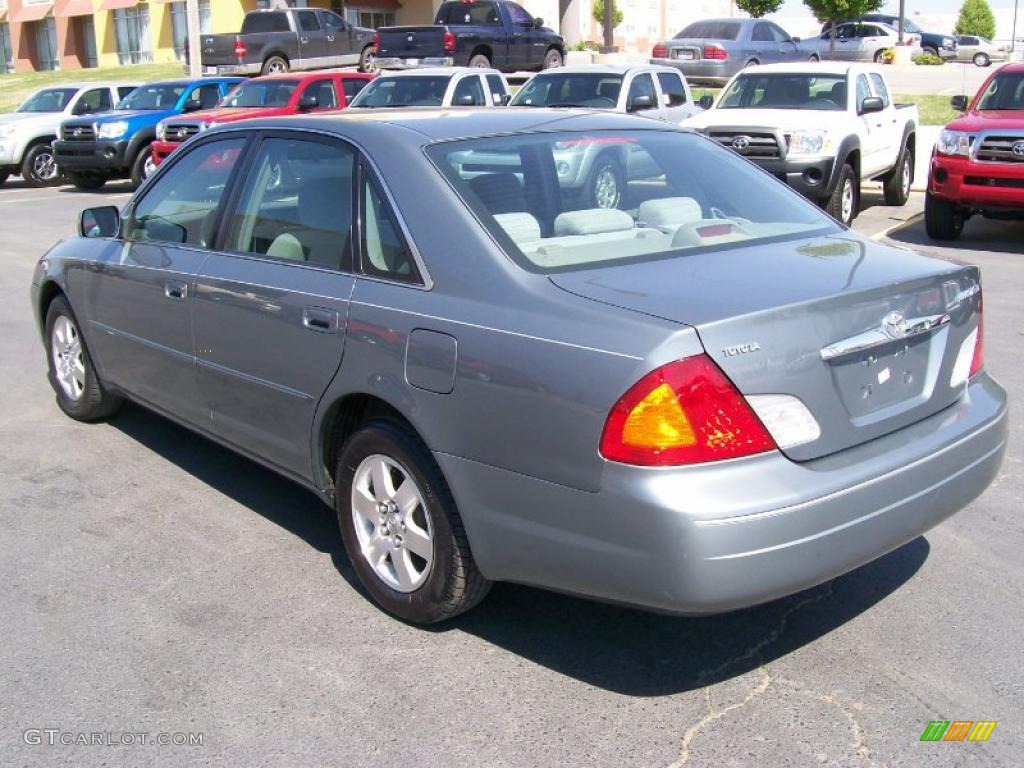 2001 Avalon XL - Silver Spruce Metallic / Stone photo #3