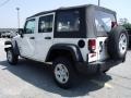 2010 Stone White Jeep Wrangler Unlimited Sport 4x4  photo #6