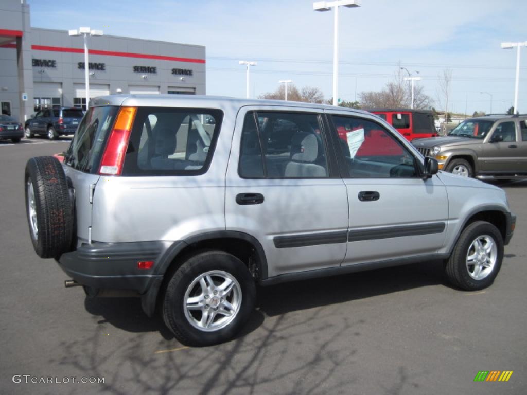 1997 CR-V LX 4WD - Sebring Silver Metallic / Charcoal photo #2
