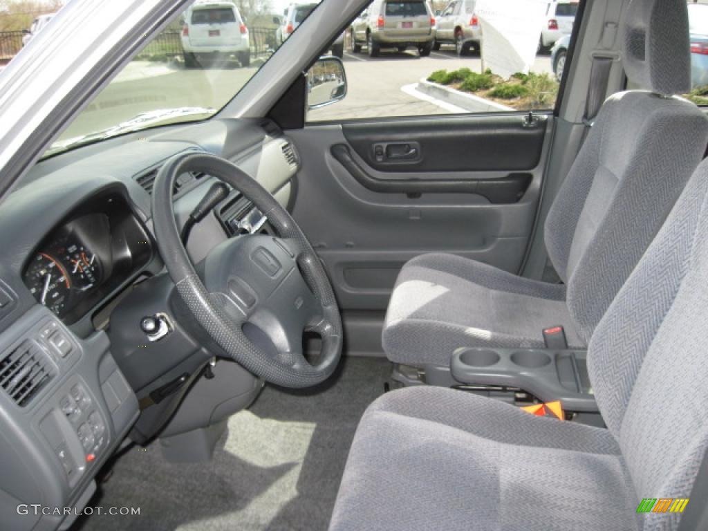 1997 CR-V LX 4WD - Sebring Silver Metallic / Charcoal photo #9