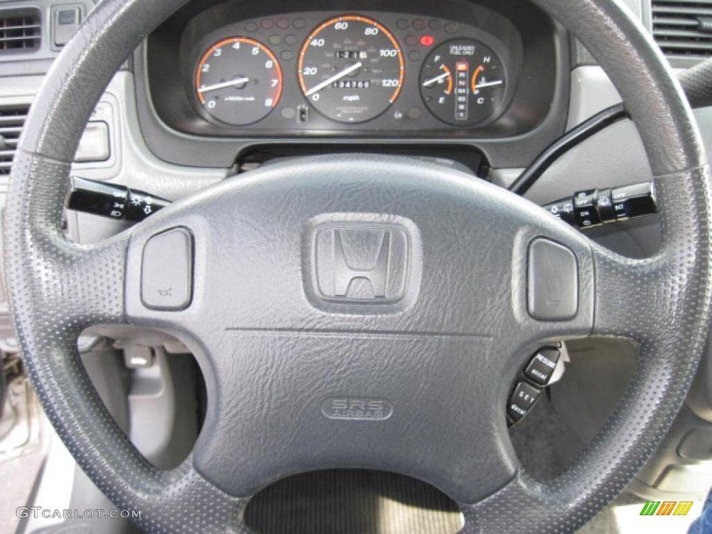 1997 CR-V LX 4WD - Sebring Silver Metallic / Charcoal photo #15