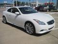 Moonlight White 2009 Infiniti G 37 S Sport Coupe Exterior