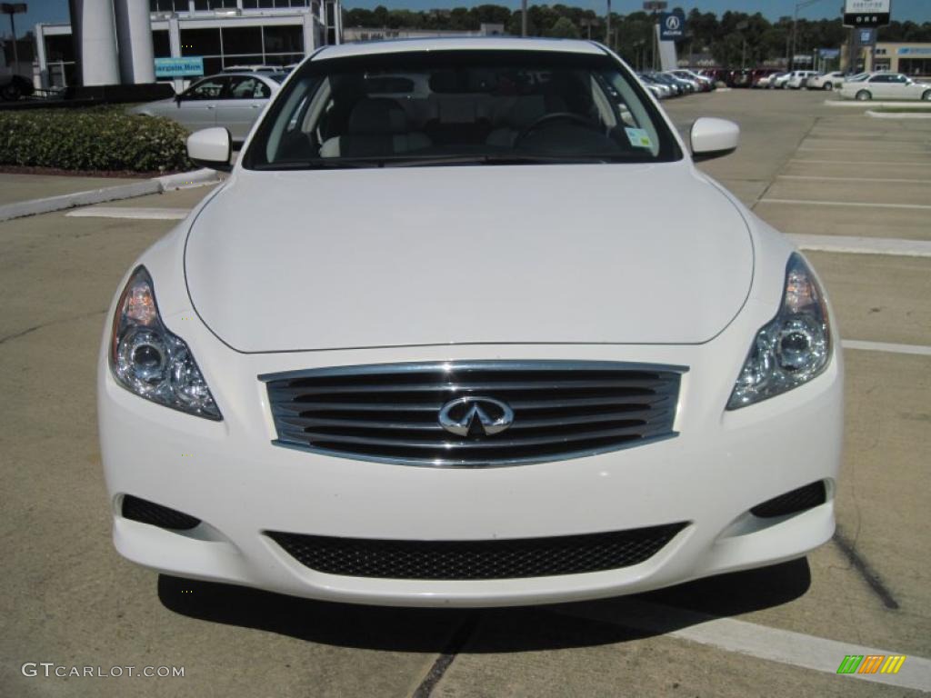 Moonlight White 2009 Infiniti G 37 S Sport Coupe Exterior Photo #28666457