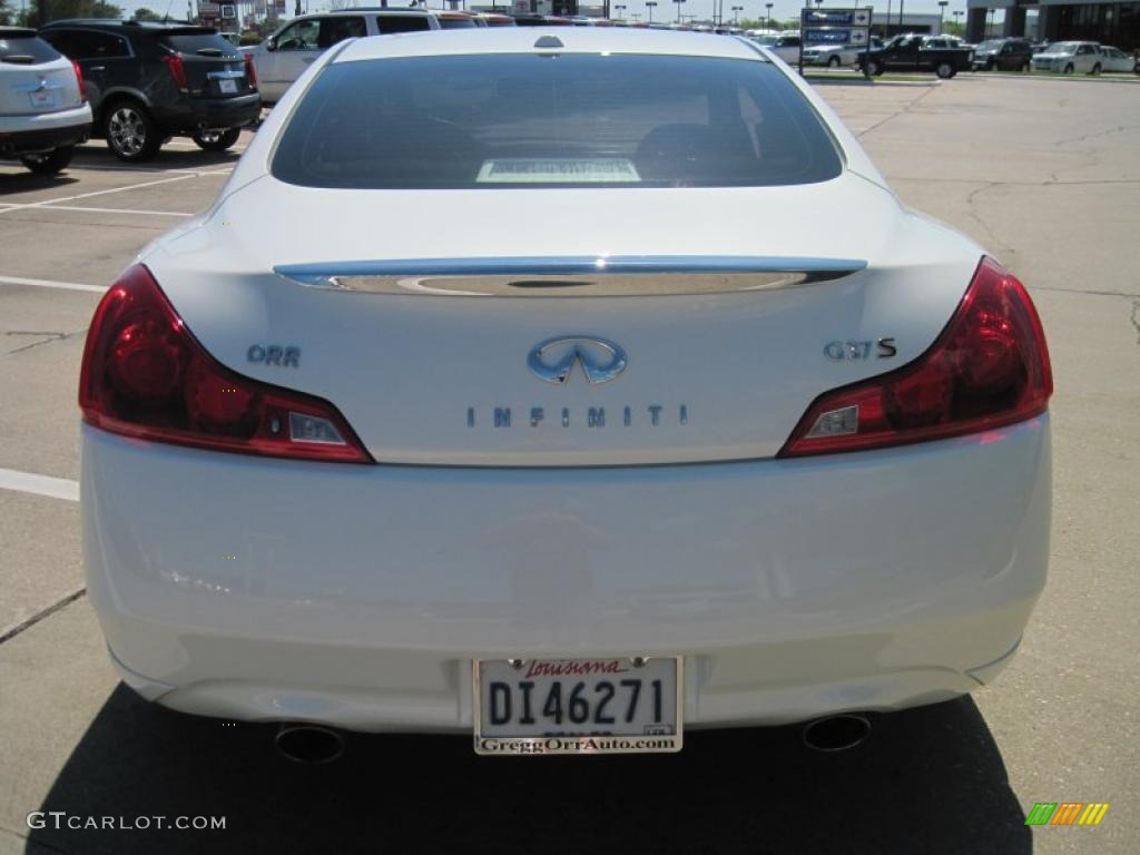 Moonlight White 2009 Infiniti G 37 S Sport Coupe Exterior Photo #28666473