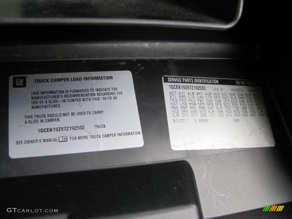 2007 Silverado 1500 Classic Z71 Extended Cab 4x4 - Black / Dark Charcoal photo #33