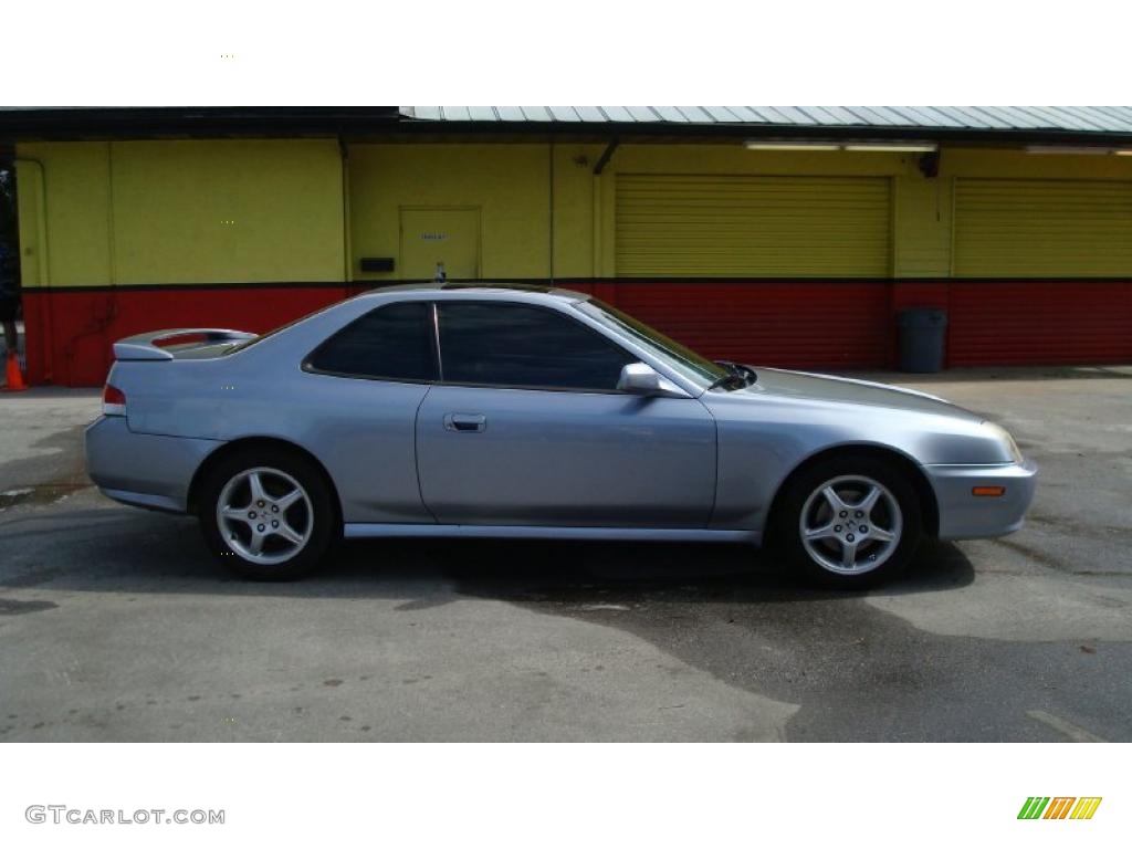 2000 Prelude Type SH - Crystal Blue Metallic / Black photo #2
