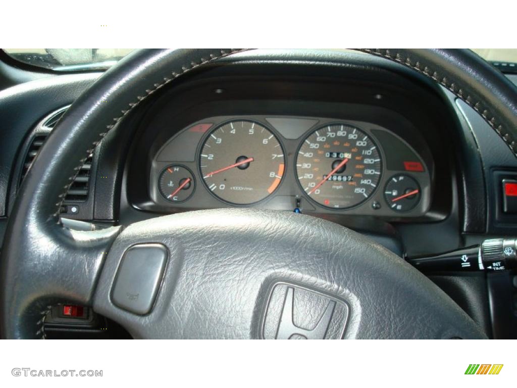 2000 Prelude Type SH - Crystal Blue Metallic / Black photo #13