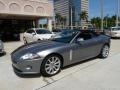 2007 Lunar Grey Metallic Jaguar XK XK8 Convertible  photo #13