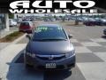 2009 Magnetic Pearl Honda Civic Hybrid Sedan  photo #2