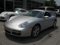 2007 Arctic Silver Metallic Porsche Cayman   photo #2