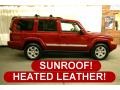 2006 Inferno Red Pearl Jeep Commander Limited 4x4  photo #2