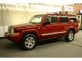 2006 Inferno Red Pearl Jeep Commander Limited 4x4  photo #6