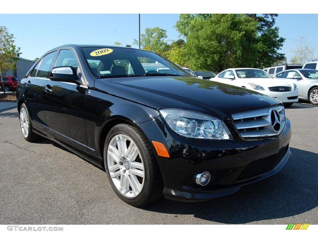 2009 C 300 Sport - Black / Black photo #1