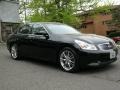 Black Obsidian 2008 Infiniti G 35 x S Sedan Exterior