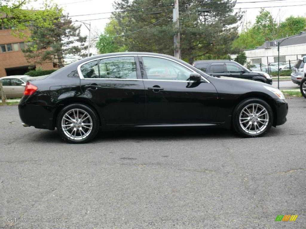 Black Obsidian 2008 Infiniti G 35 x S Sedan Exterior Photo #28669974