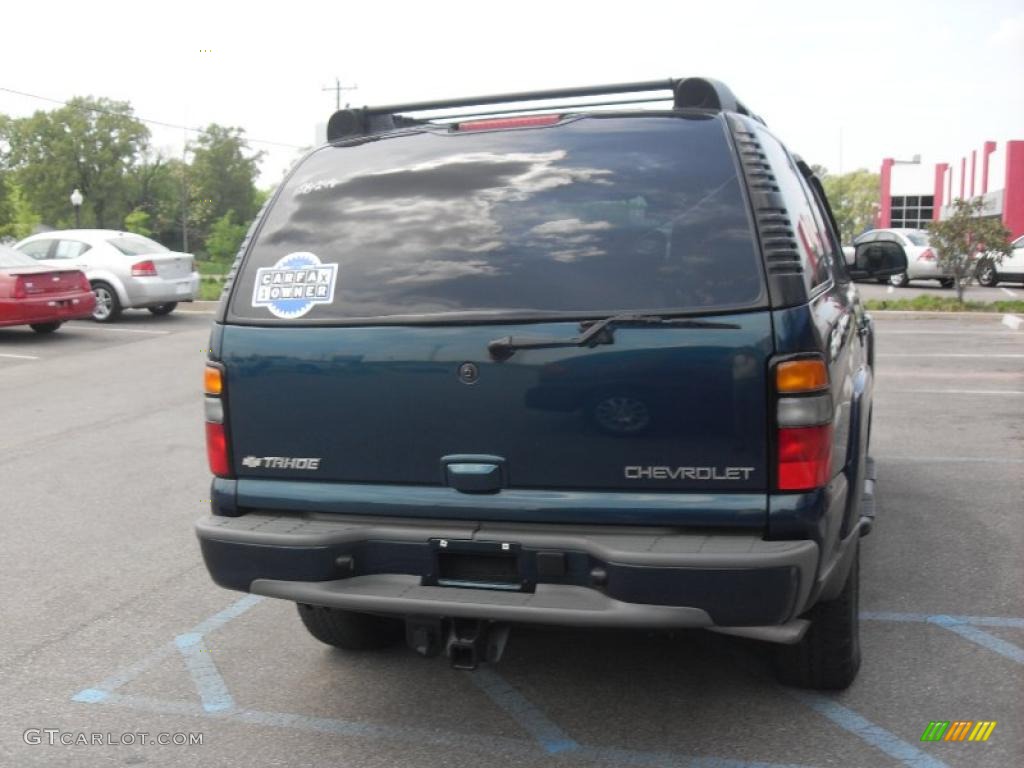 2005 Tahoe LT 4x4 - Bermuda Blue Metallic / Tan/Neutral photo #3