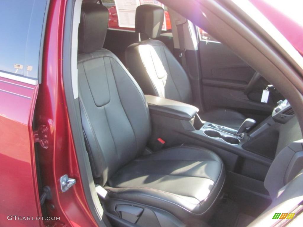 2010 Equinox LT AWD - Cardinal Red Metallic / Jet Black photo #7