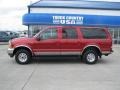 2000 Toreador Red Metallic Ford Excursion XLT 4x4  photo #1