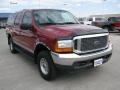 2000 Toreador Red Metallic Ford Excursion XLT 4x4  photo #11