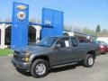 2010 Steel Green Metallic Chevrolet Colorado LT Extended Cab 4x4  photo #1