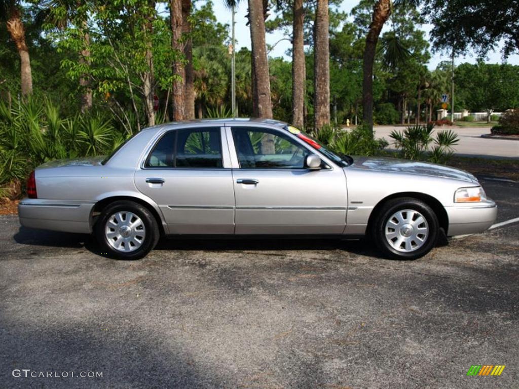 2004 Grand Marquis LS - Silver Birch Metallic / Light Flint photo #2