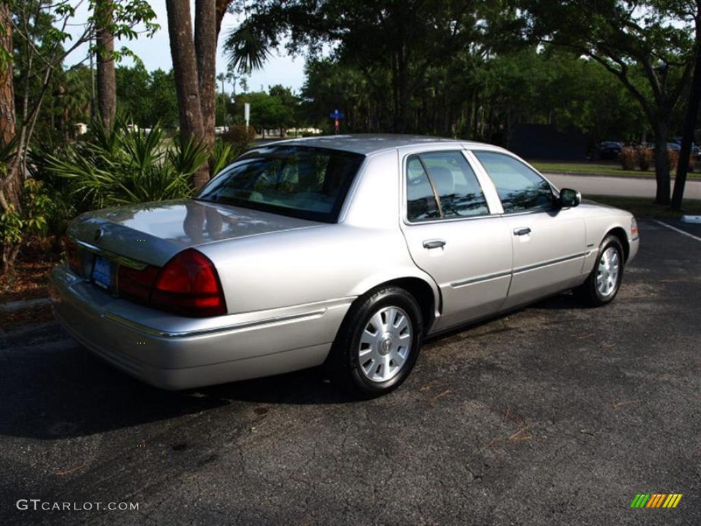 2004 Grand Marquis LS - Silver Birch Metallic / Light Flint photo #3