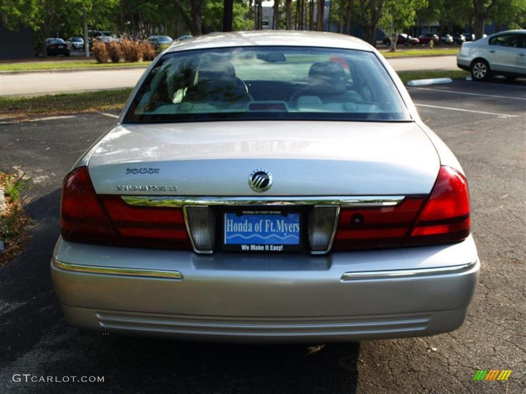 2004 Grand Marquis LS - Silver Birch Metallic / Light Flint photo #4