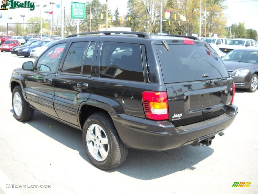 2003 Grand Cherokee Limited 4x4 - Brilliant Black / Dark Slate Gray photo #5