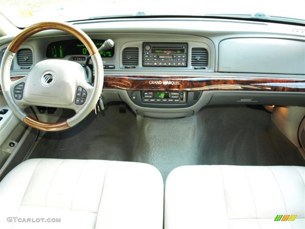 2004 Grand Marquis LS - Silver Birch Metallic / Light Flint photo #9