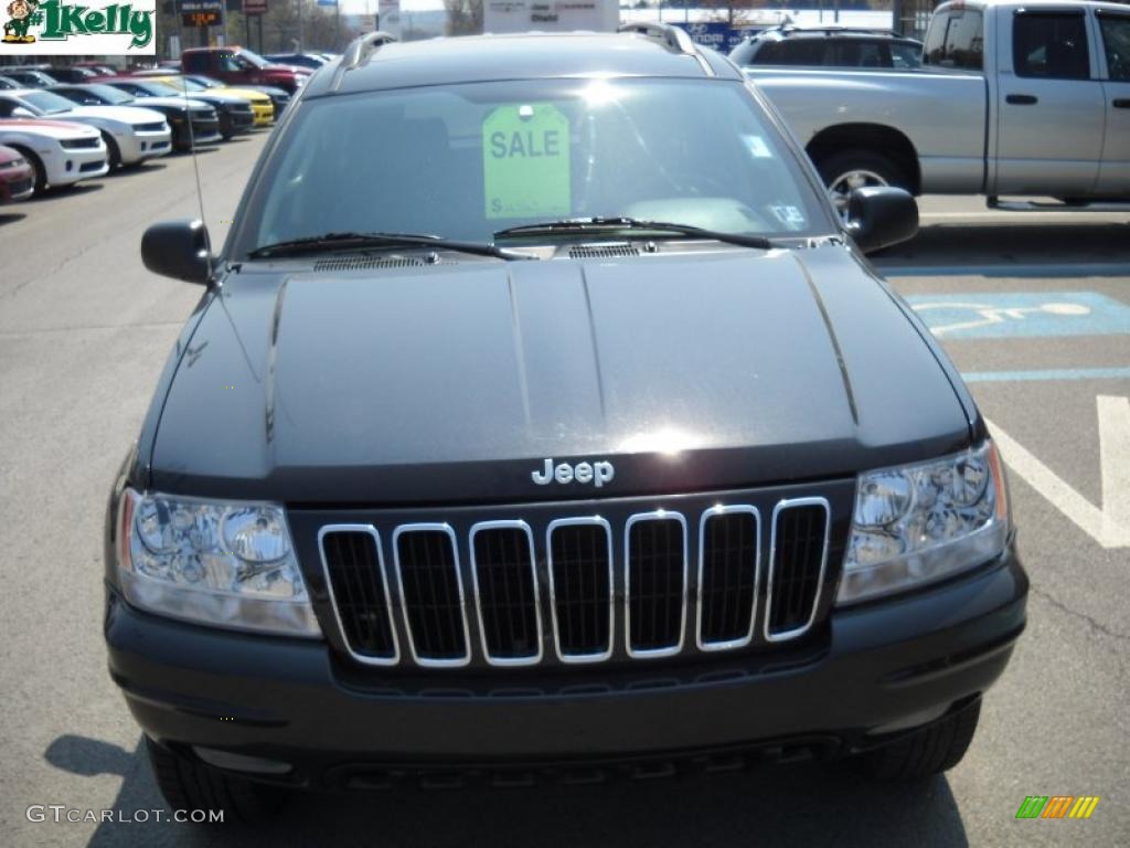 2003 Grand Cherokee Limited 4x4 - Brilliant Black / Dark Slate Gray photo #15