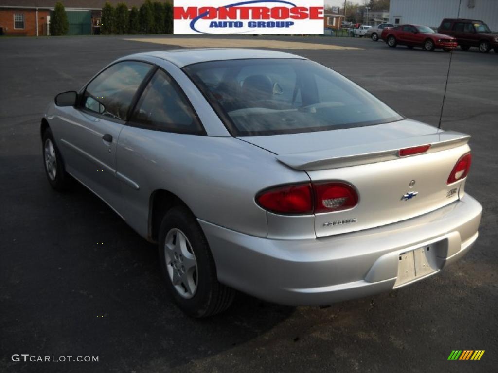 2001 Cavalier Coupe - Ultra Silver Metallic / Graphite photo #5