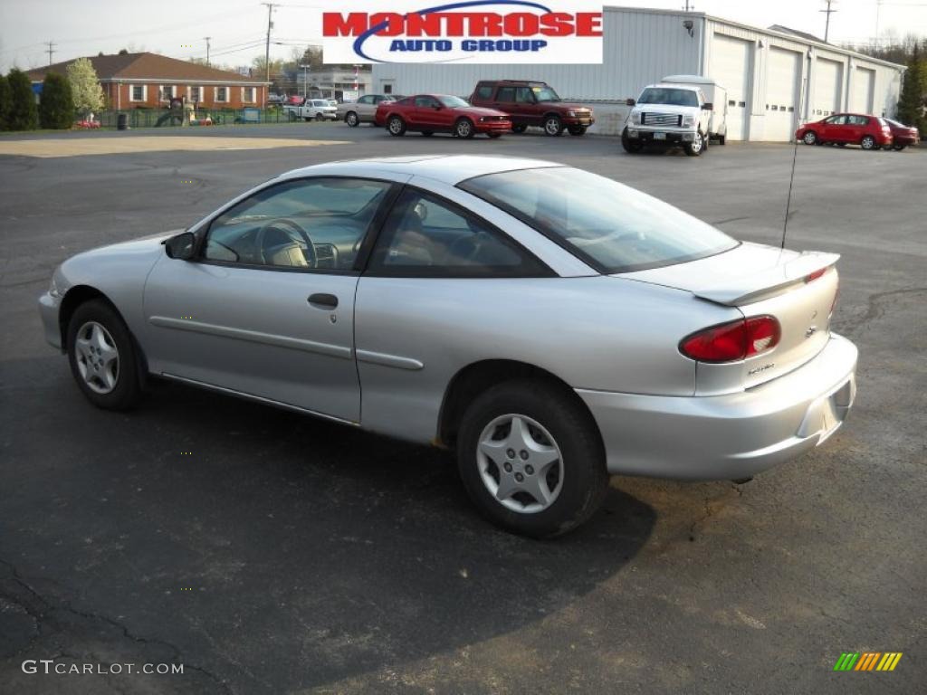 2001 Cavalier Coupe - Ultra Silver Metallic / Graphite photo #6