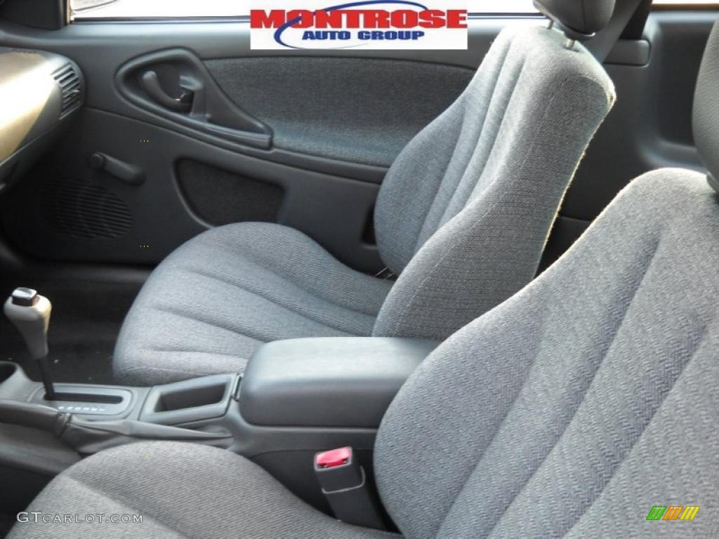 2001 Cavalier Coupe - Ultra Silver Metallic / Graphite photo #10