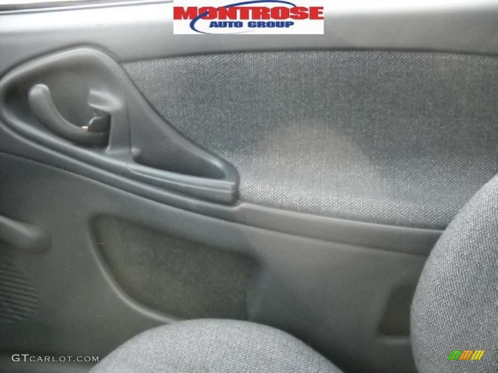 2001 Cavalier Coupe - Ultra Silver Metallic / Graphite photo #26