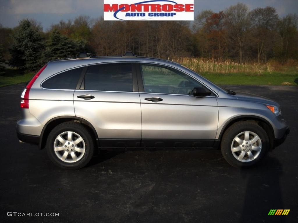 2008 CR-V EX 4WD - Whistler Silver Metallic / Gray photo #1