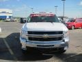 2008 Summit White Chevrolet Silverado 3500HD LTZ Crew Cab 4x4 Dually  photo #2