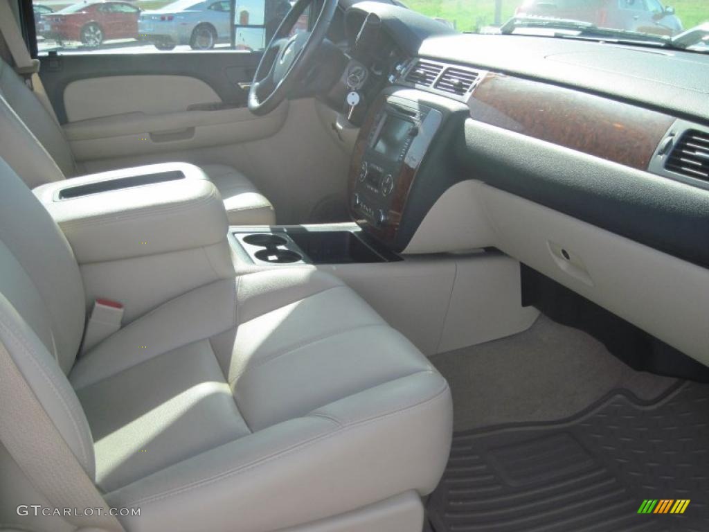 2008 Silverado 3500HD LTZ Crew Cab 4x4 Dually - Summit White / Light Cashmere/Ebony photo #9